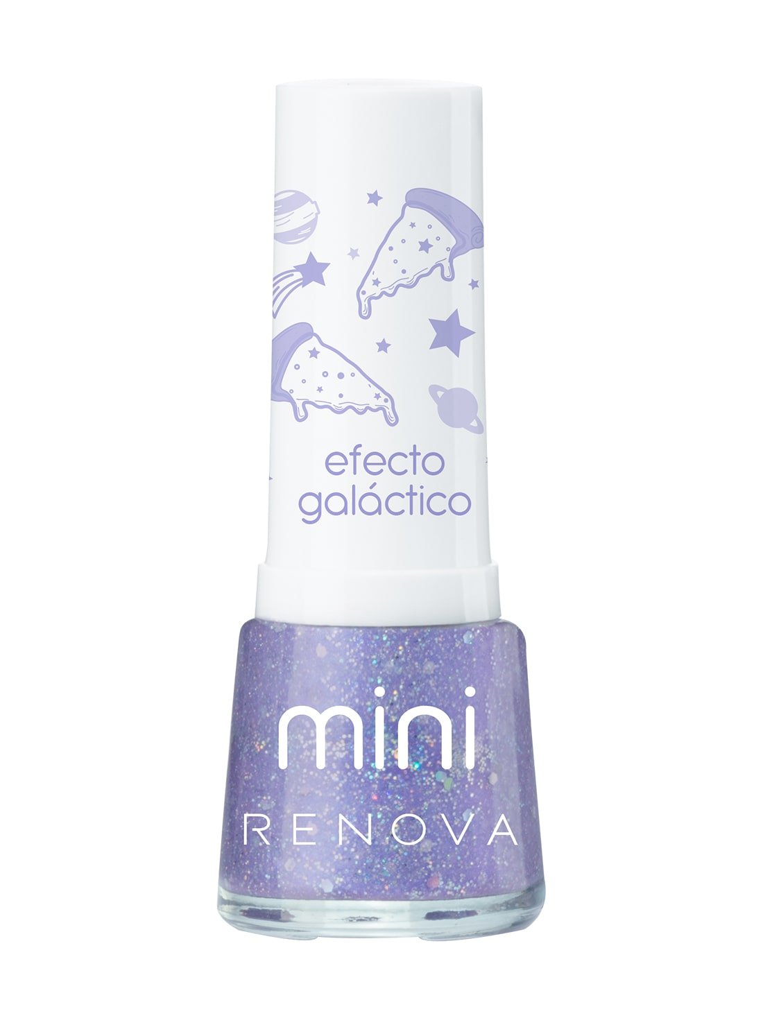 Renova esmalte mini  23014, MORADO CON GLITTER, hi-res