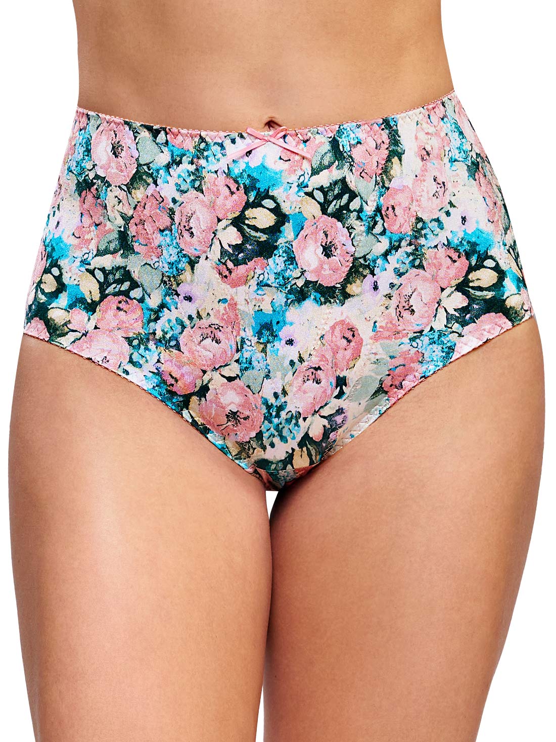 3- Pack panties con refuerzo frontal 32155, PEONÍAS XV, hi-res