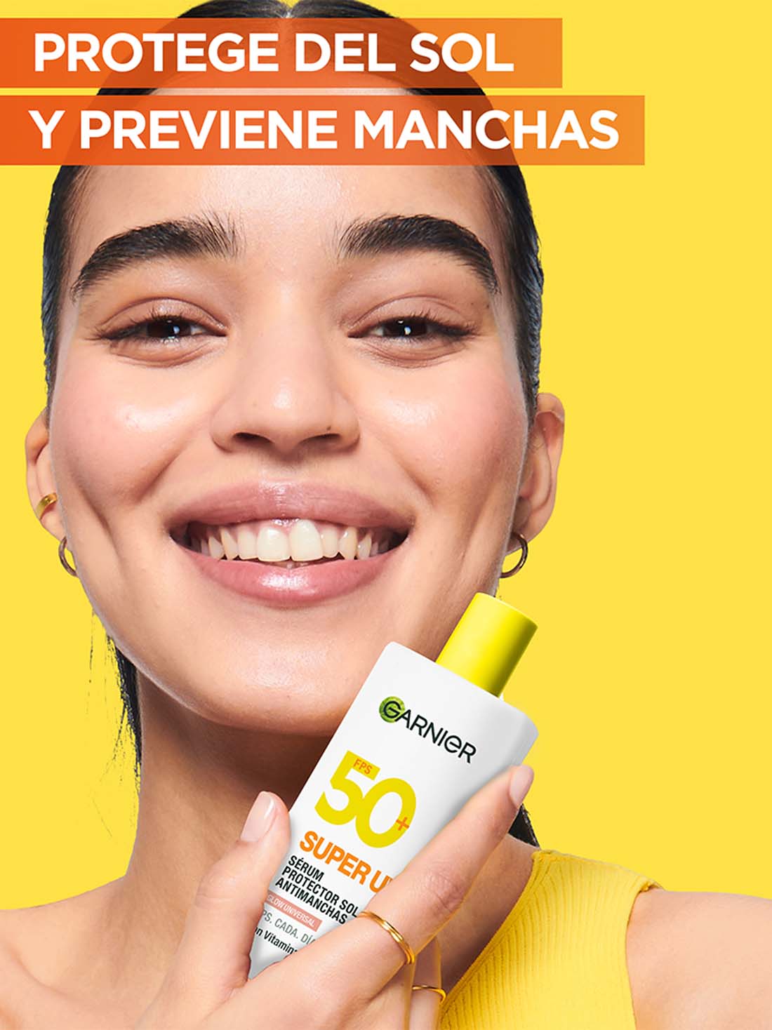Garnier protector facial super uv luminoso 27107, ÚNICO, hi-res