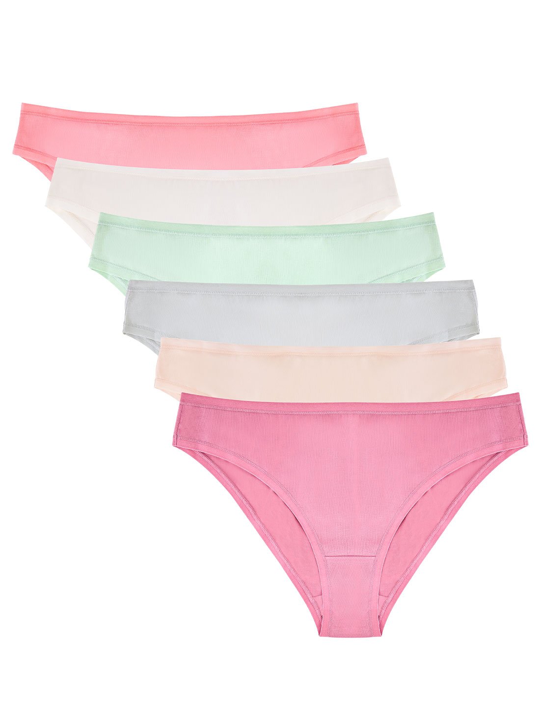 Paquete de 6 bikinis 79028, MULTICOLOR, hi-res