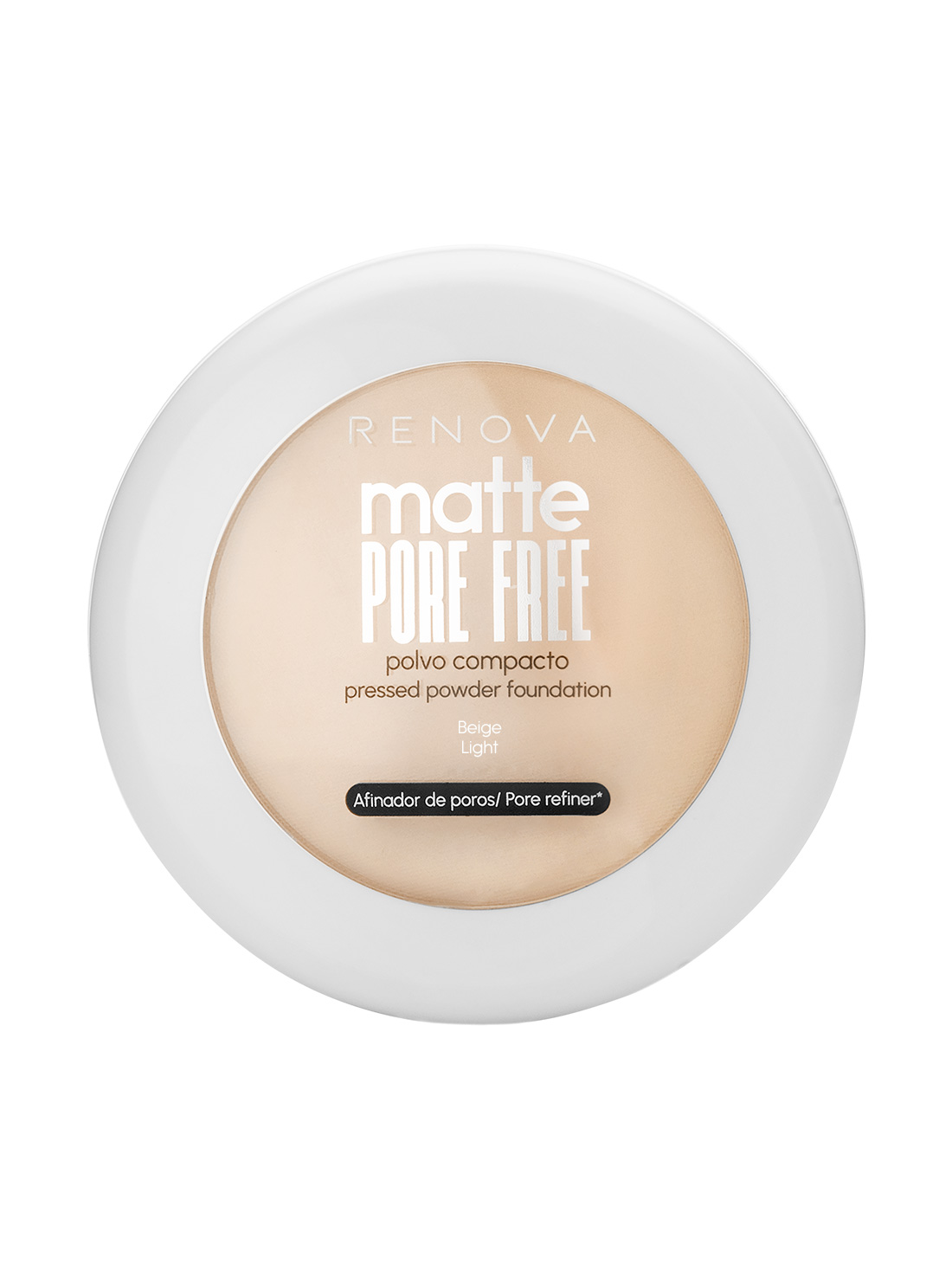Renova maquillaje en polvo matte pore free 22029, BEIGE LIGERO, hi-res