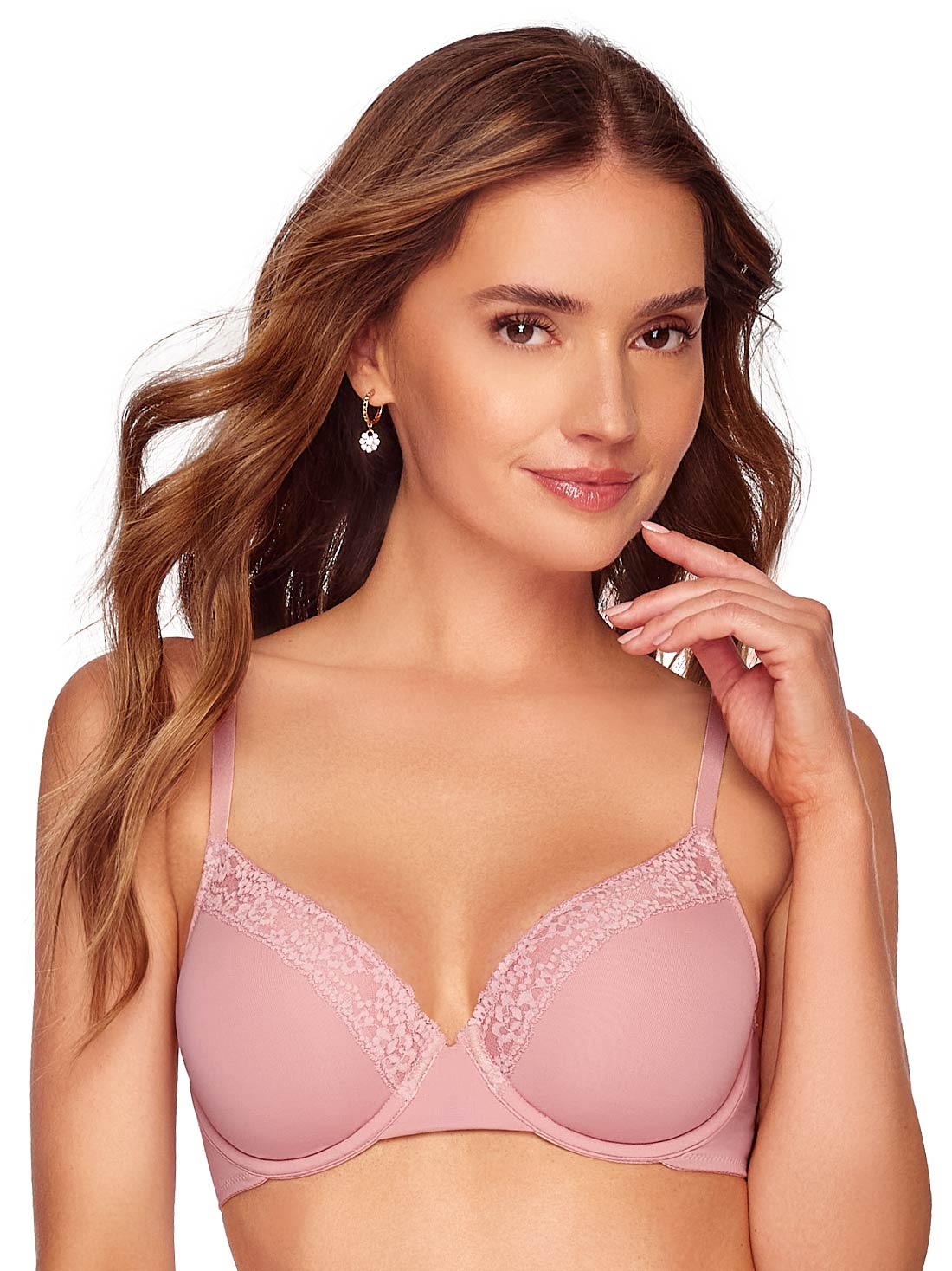 Bra demi 70118, ROSA SUAVE, hi-res