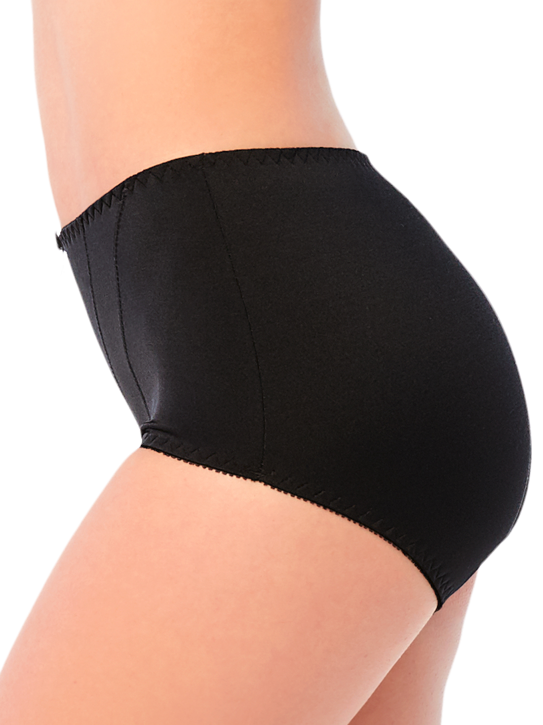 Panty con refuerzo frontal 2155, NEGRO, hi-res