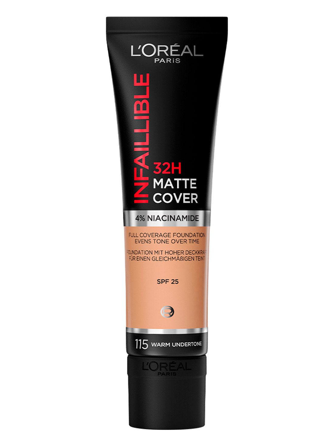 L'Oréal Paris maquillaje infallible matte cover 22034, 115 WARM, hi-res