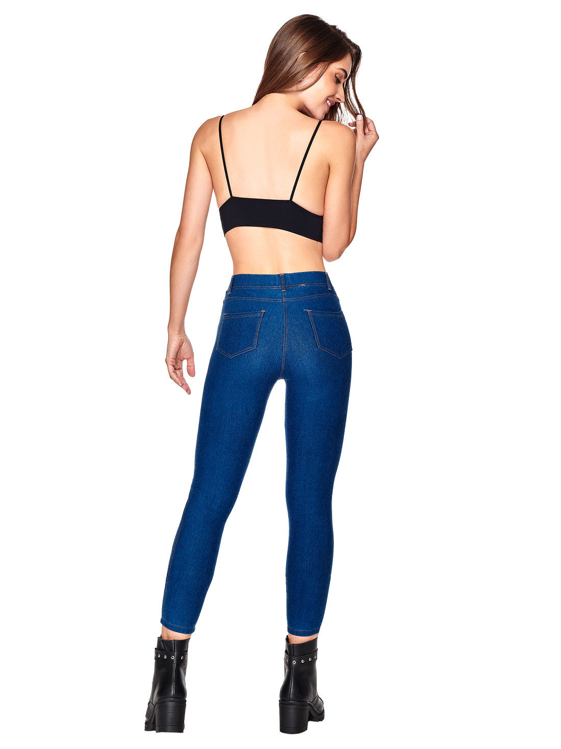 Jeggings stretch 43374, MEZCLILLA, hi-res