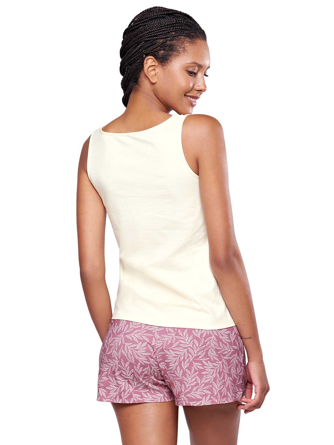Pijama 77148, HOJAS LIV, hi-res