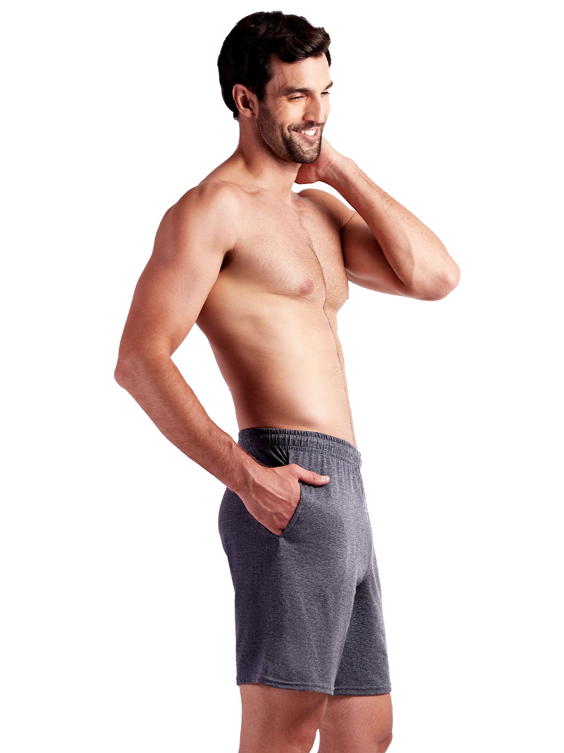 Short Fruit of the Loom 83068, JASPE NEGRO, hi-res