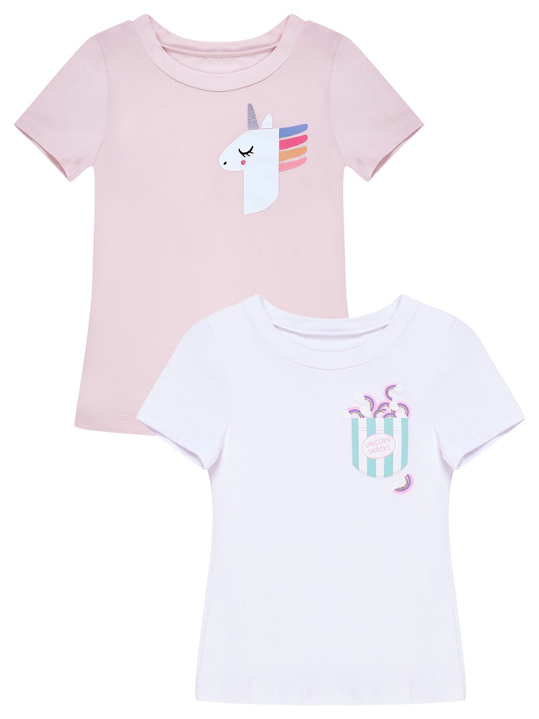 Paquete de 2 playeras 19000, BLANCO/ROSA BEBE, hi-res