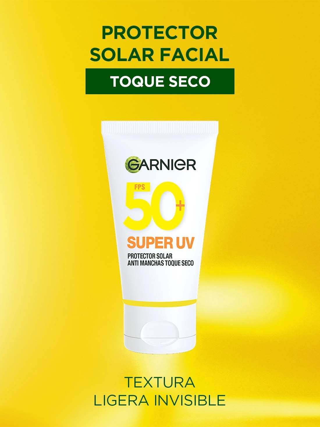 Garnier protector solar facial super UV toque seco 27079, ÚNICO, hi-res