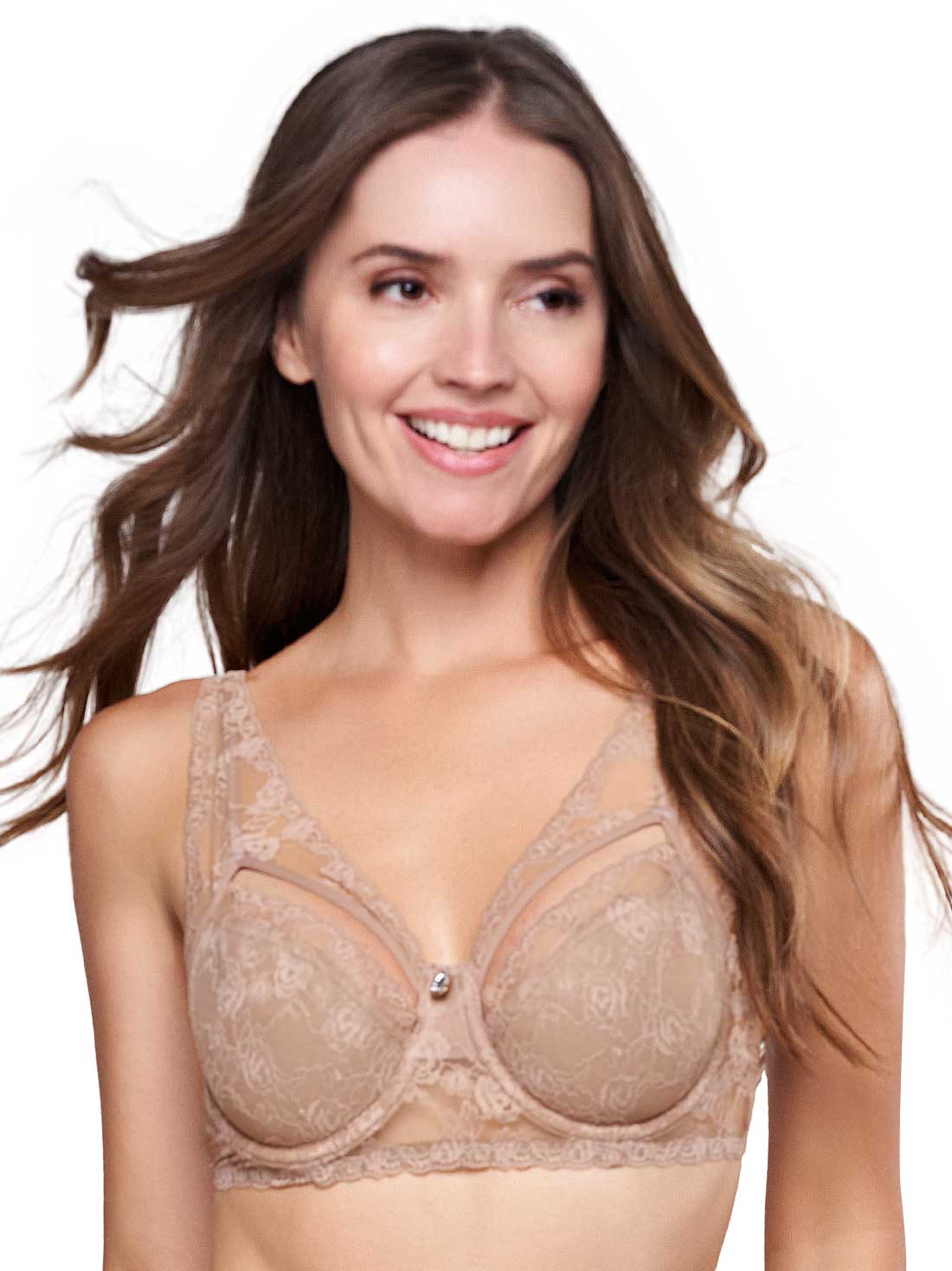 Bra demi 70145, TABACO, hi-res
