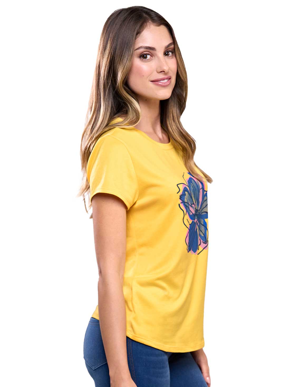 Playera 45626, AMARILLO, hi-res