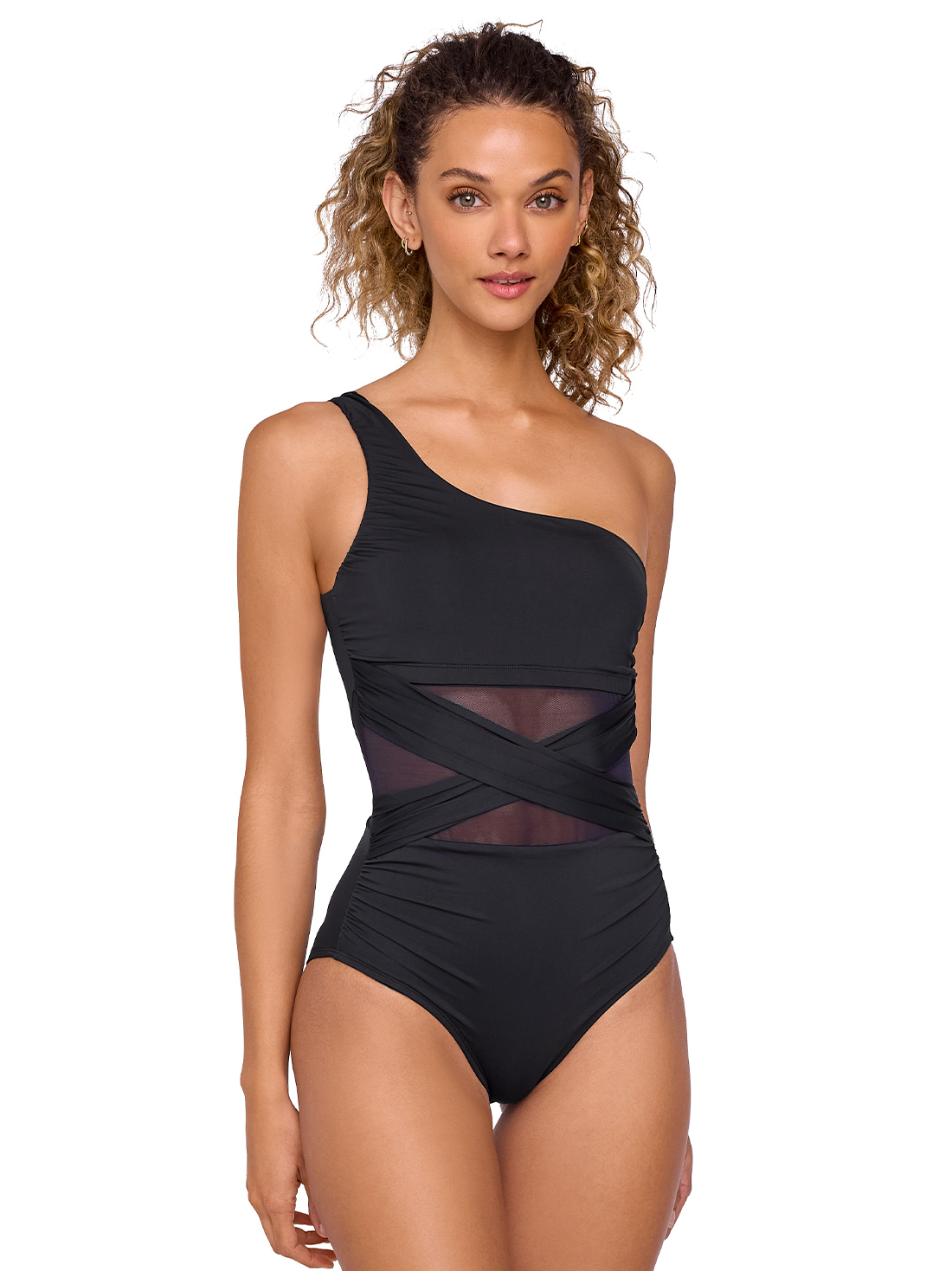 Traje de baño completo 75060, NEGRO, hi-res