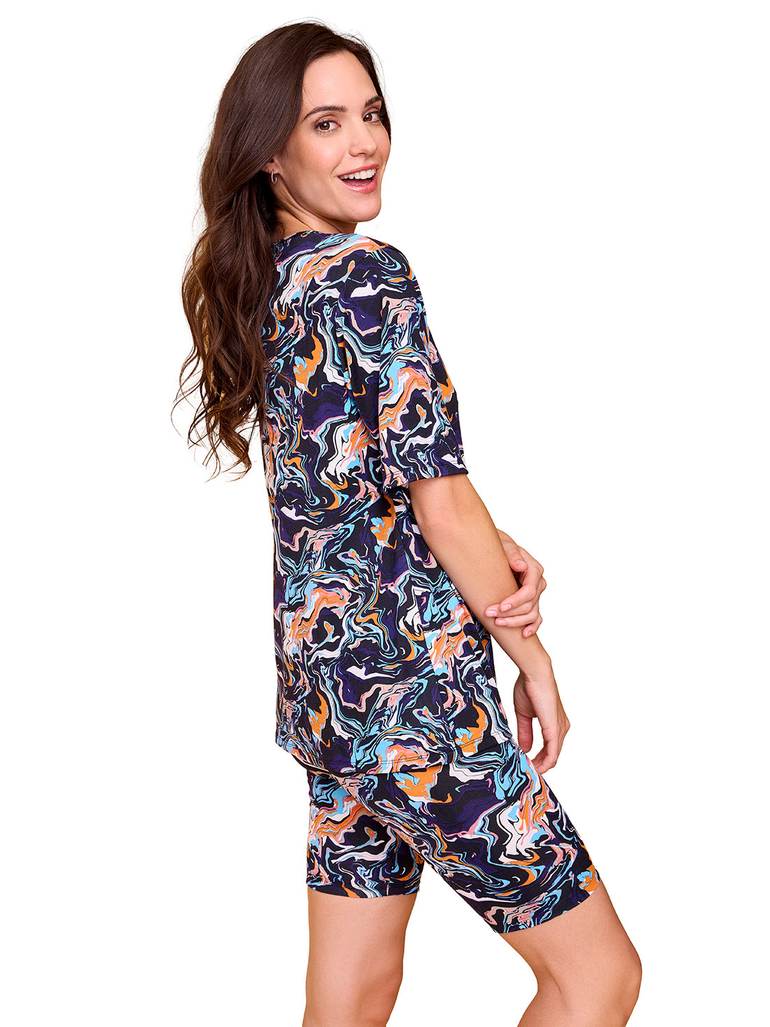 Pijama corta 77137, OLAS, hi-res
