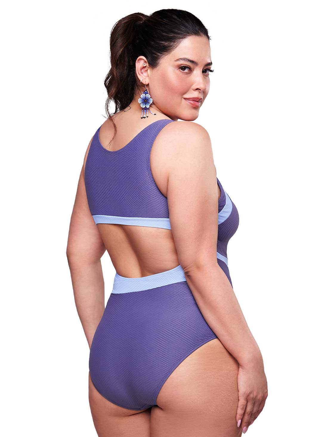 Traje de baño completo 75055, AZUL III, hi-res