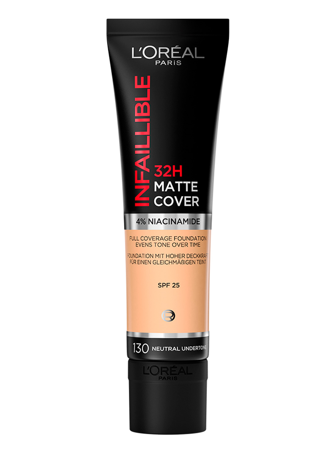 L'Oréal Paris maquillaje infallible matte cover 22034, 130 NAUTRAL, hi-res