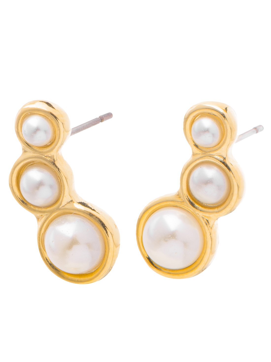 Aretes 3 perlas 29021, ORO, hi-res