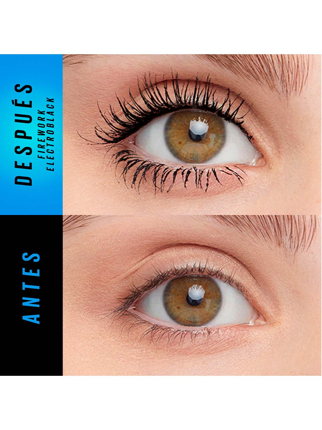 Maybelline mascara de pestañas firework electro 21058, NEGRO, hi-res