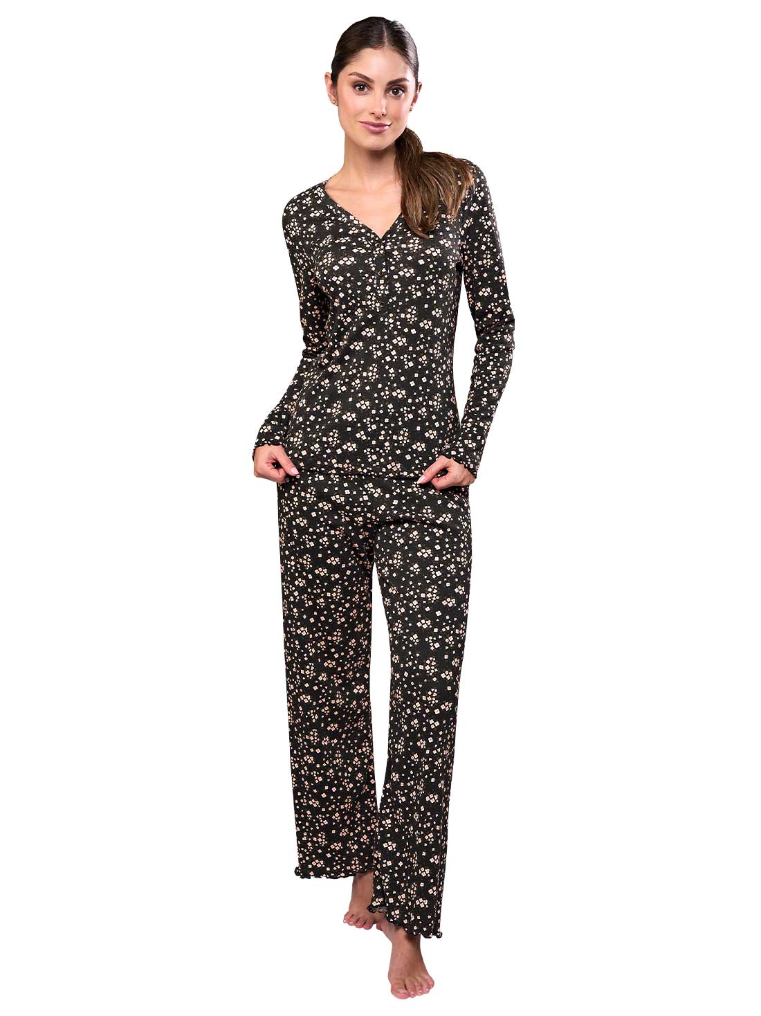 Pijama 77177, MINI FLORES II, hi-res