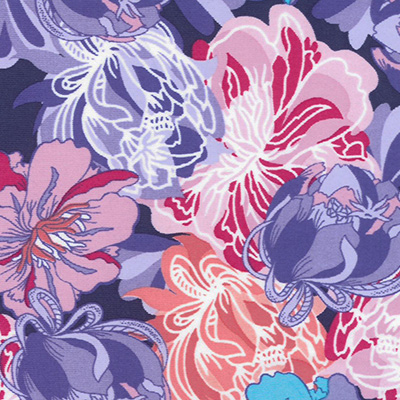 Paquete de dos bras 24323, CRISANTEMOS, swatch