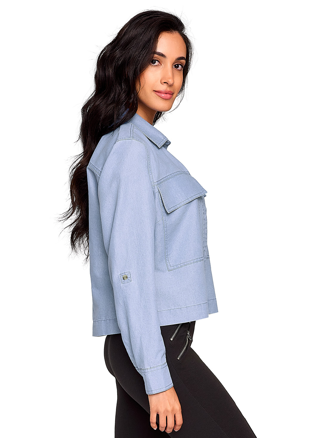 Camisa de mezclilla 81205, CLARO I, hi-res