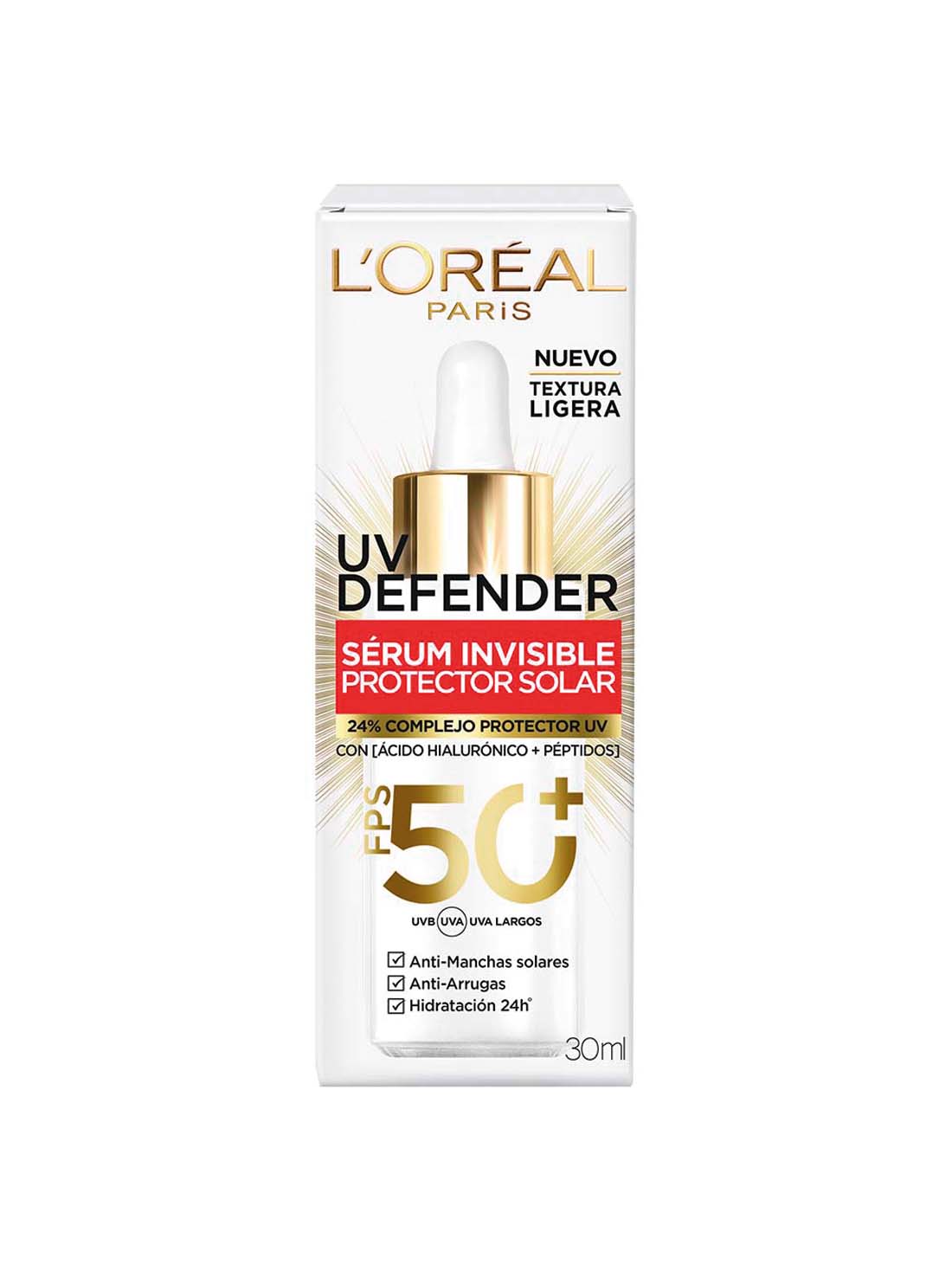 L'Oréal Paris sérum invisible UV defender  27063, ÚNICO, hi-res