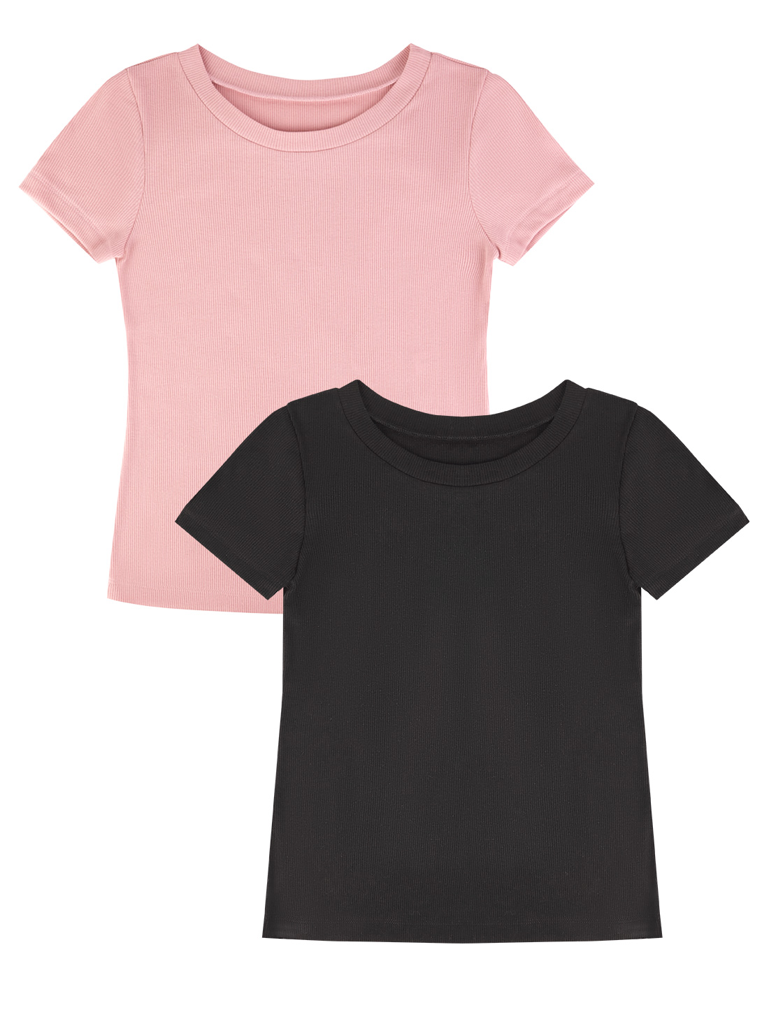 Paquete de 2 playeras 19006, ROSA SUAVE, hi-res