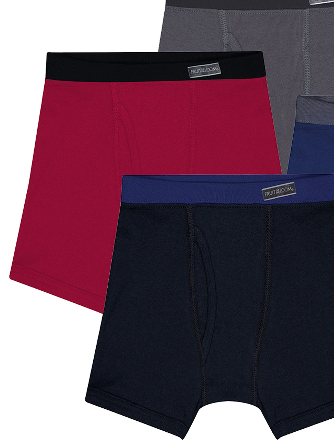 Paquete de 4 bóxers niño Fruit of the Loom 31001, MULTICOLOR, hi-res
