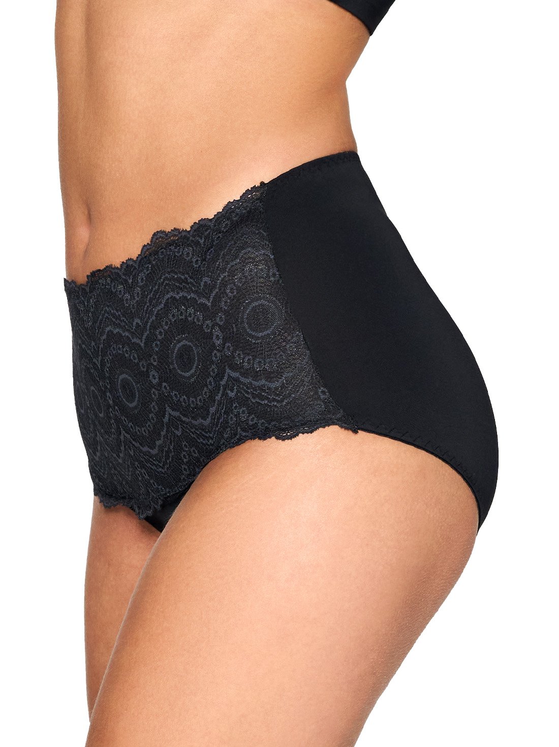 Panty alta con control 78194, NEGRO, hi-res