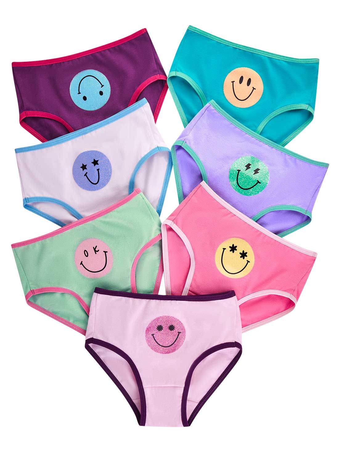 Paquete de 7 panties 73101 en Algod n Ilusion