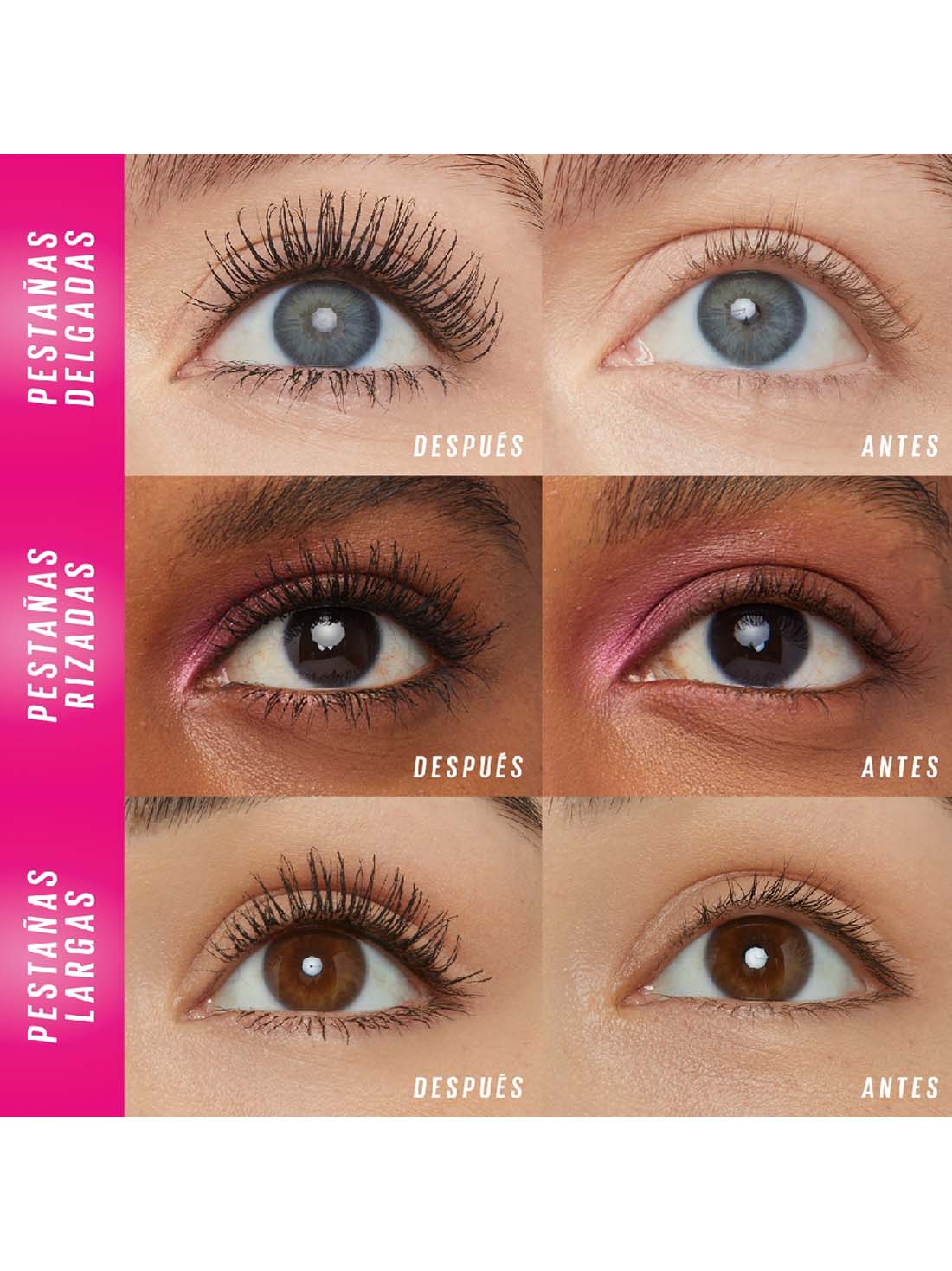 Maybelline mascara de pestañas lash sensational firework 21038, BLACK WP, hi-res