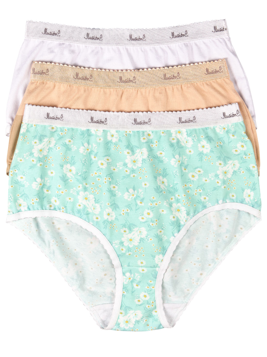 Paquete de 3 panties 31342, FLORES CLVIII, hi-res