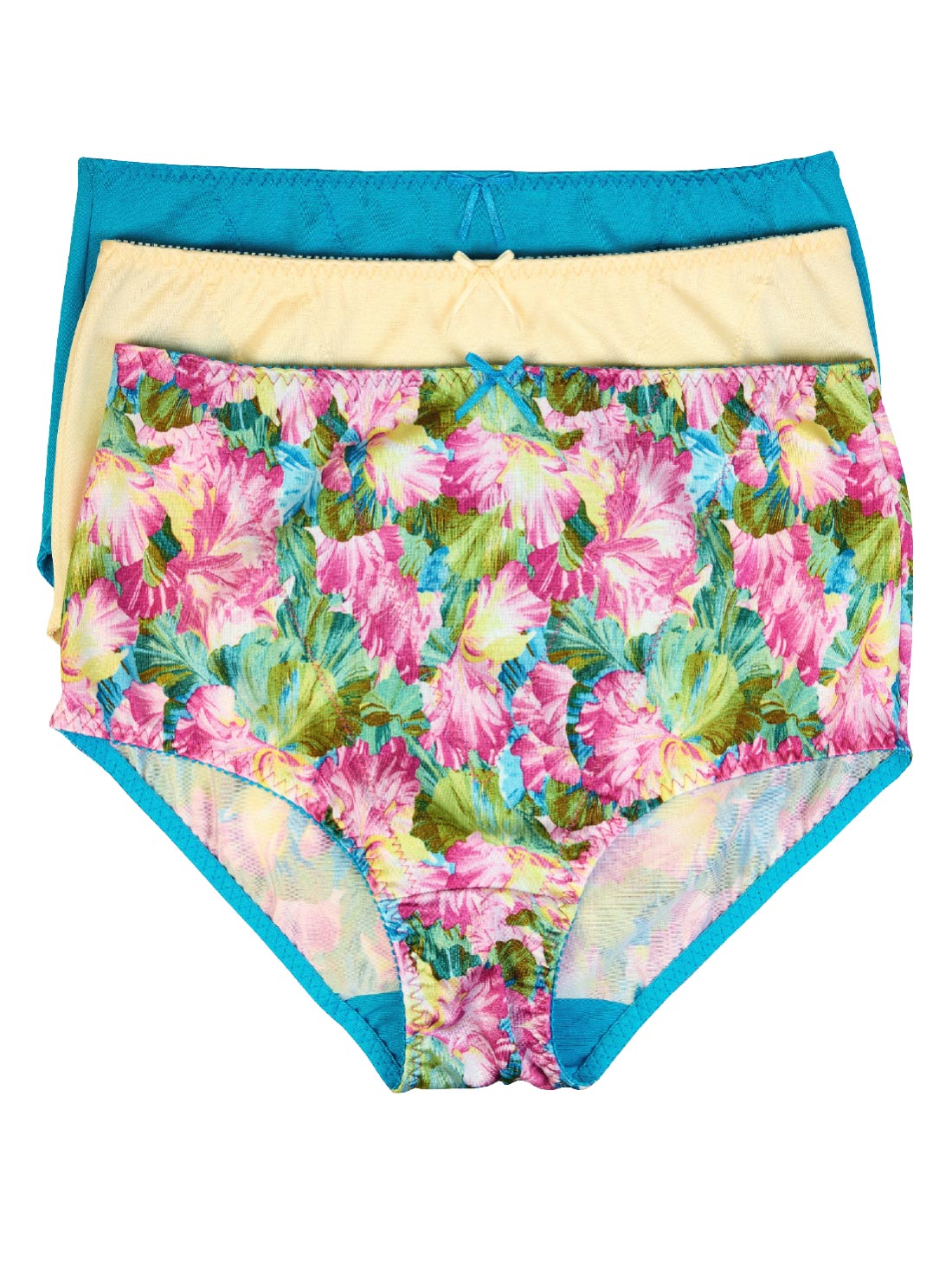 3- Pack panties con refuerzo frontal 32155, , hi-res