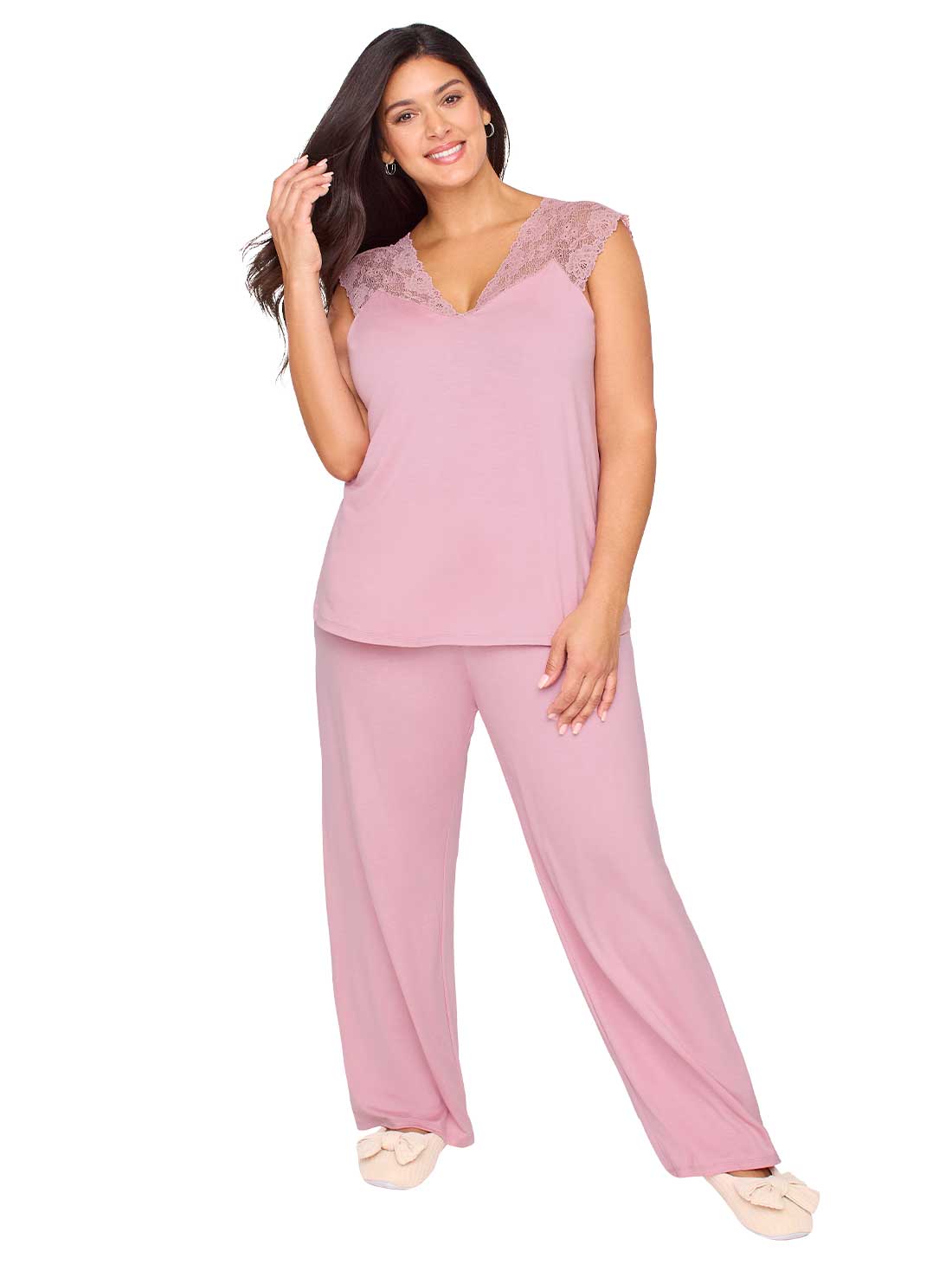 Pijama 77164, ROSA SUAVE, hi-res