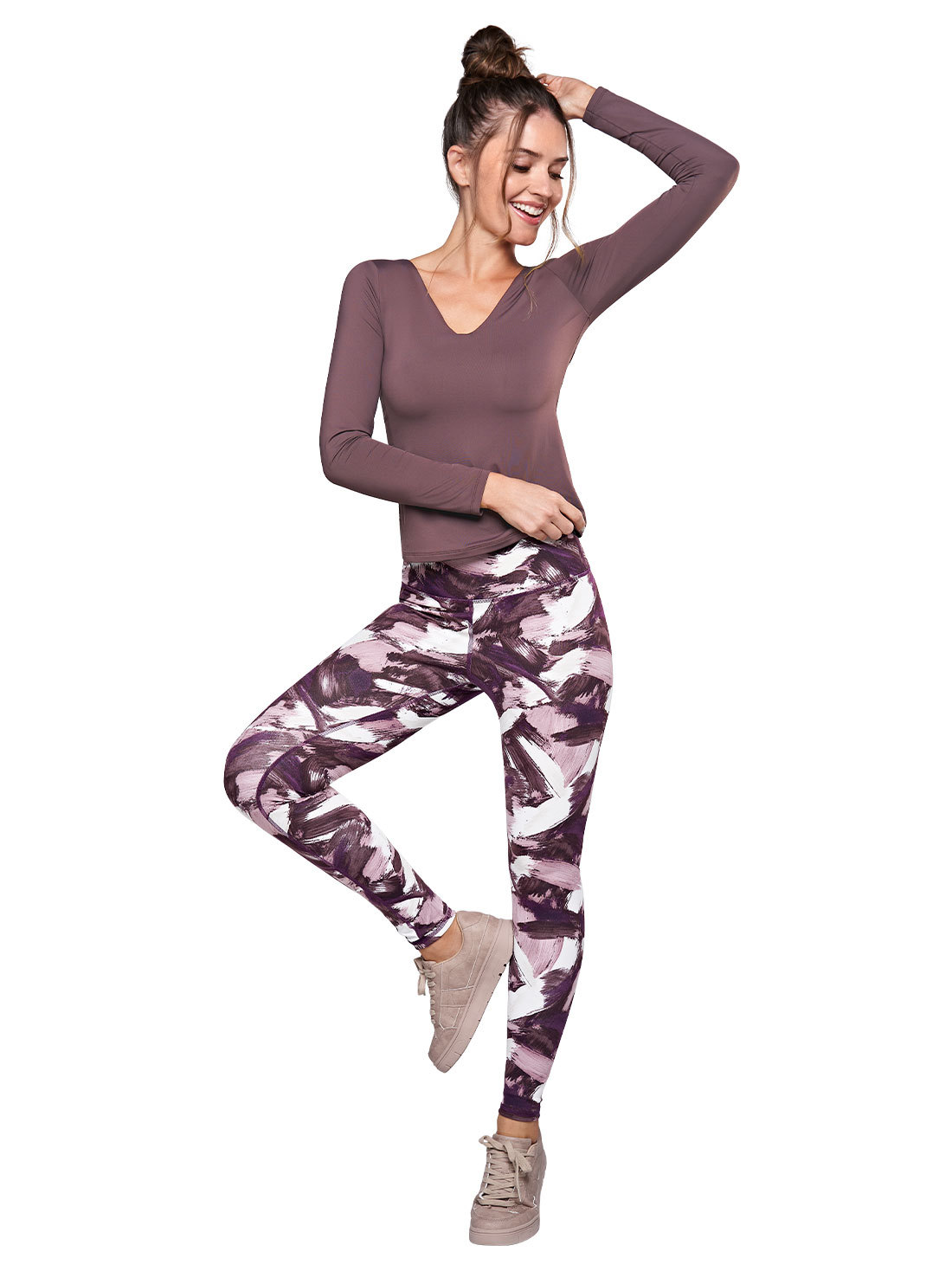 Leggings con pretina alta 1797, ABSTRACTO XXI, hi-res