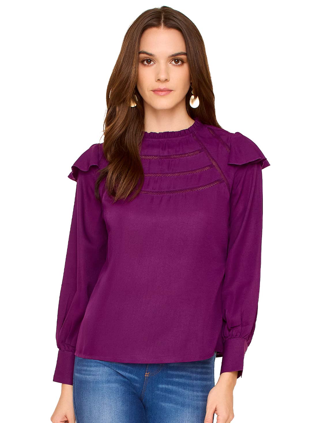 Blusa 81262, MAGENTA, hi-res