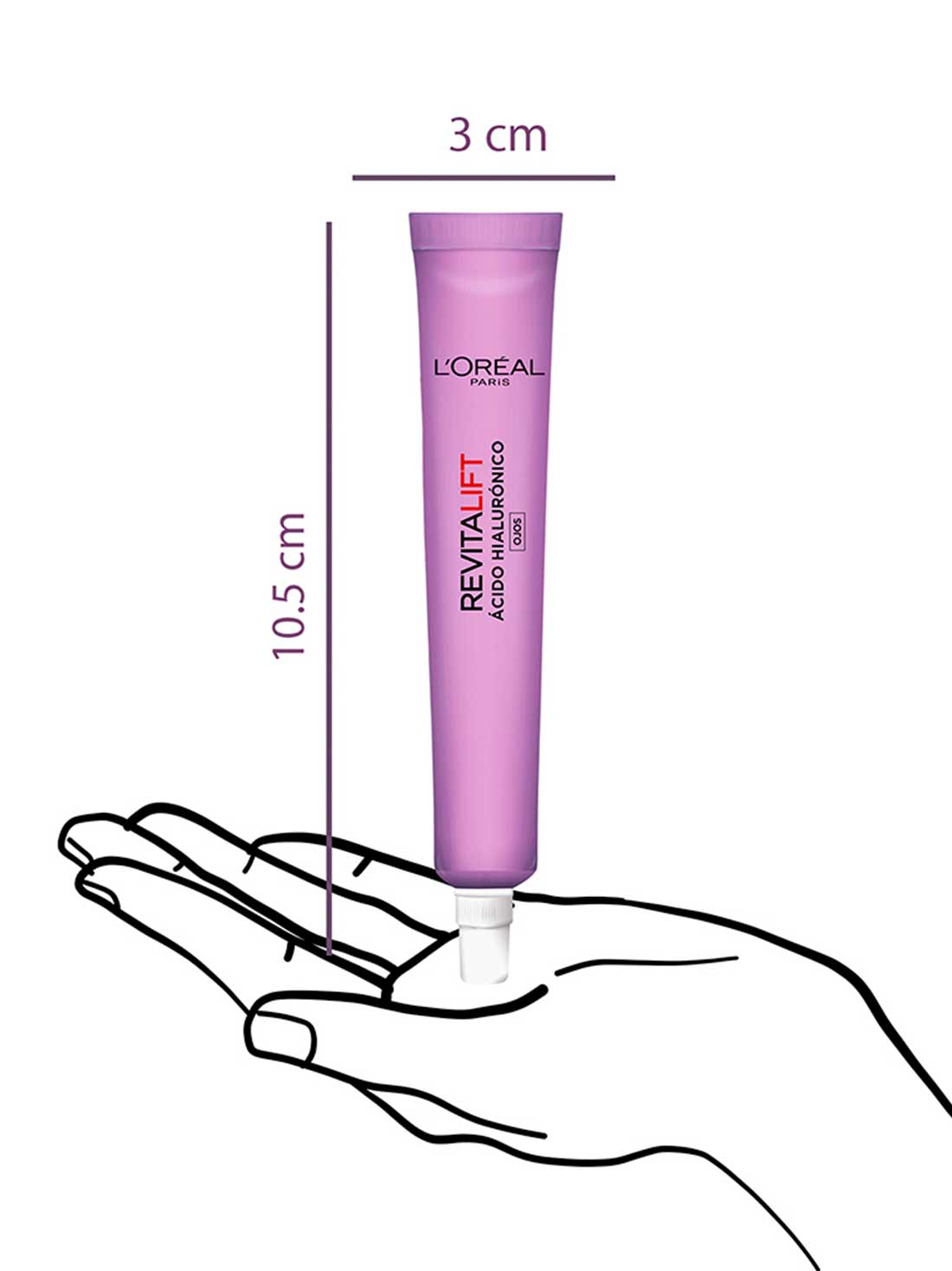 L'Oréal Paris crema de ojos revitalift ácido hialurónico 35274, ÚNICO, hi-res