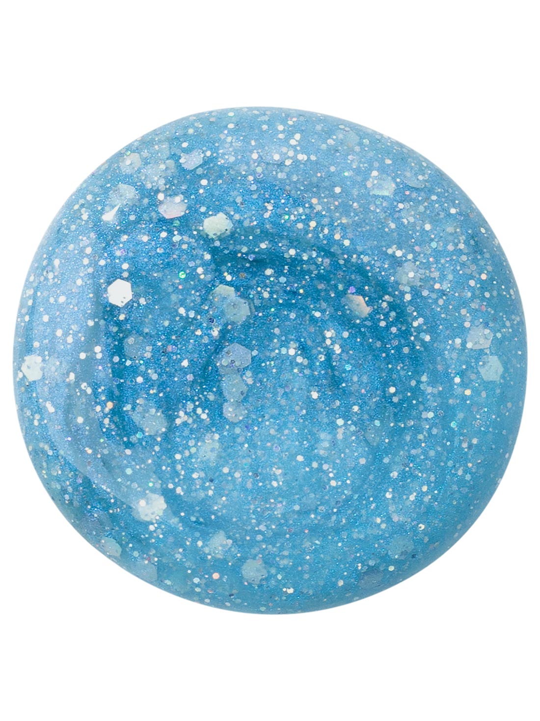 Renova esmalte mini  23014, AZUL CON GLITTER, hi-res