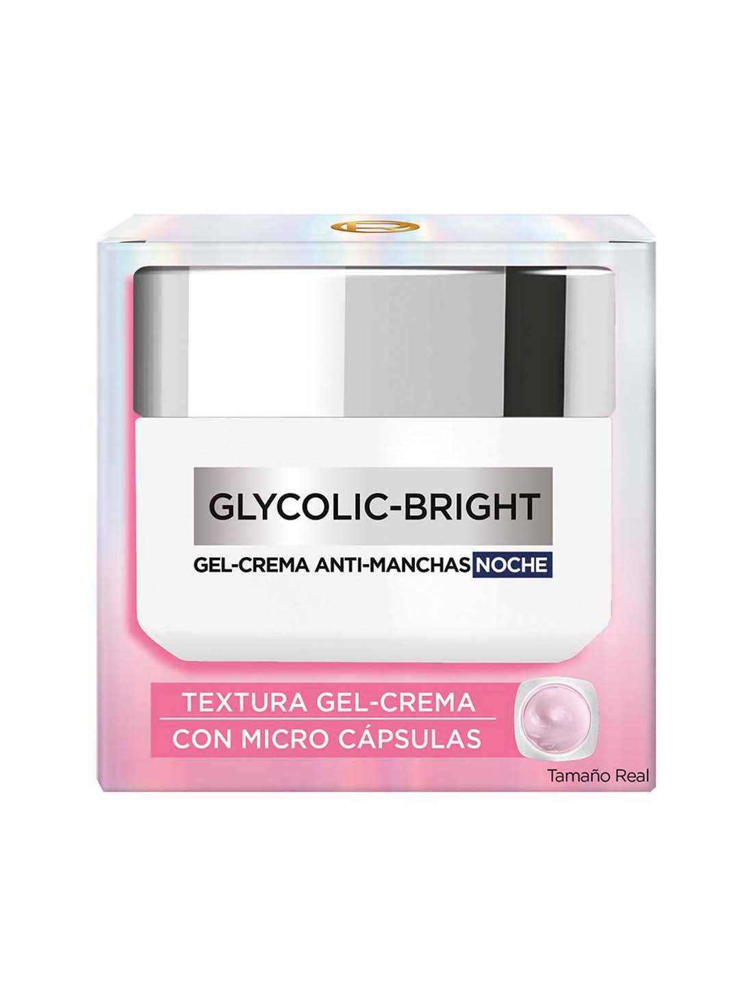 L'Oréal Paris crema de noche glycolic bright 27066, ÚNICO, hi-res