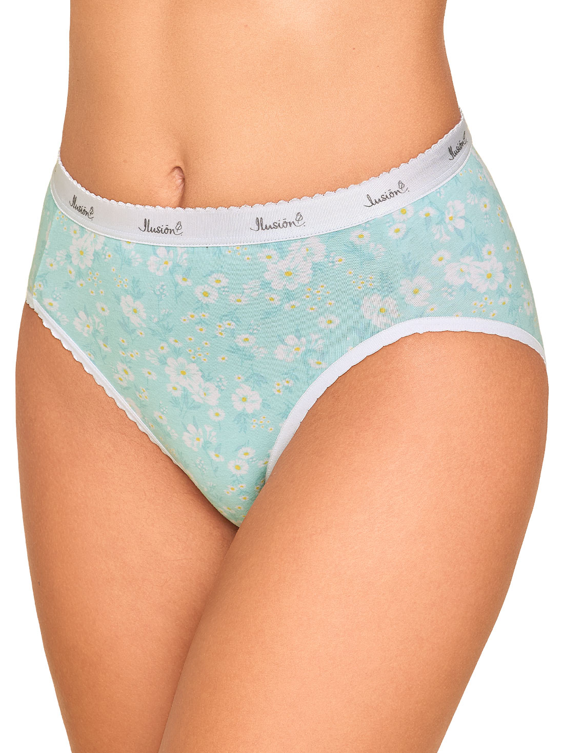 Paquete de 3 panties corte francés 31343, FLORES CLVIII, hi-res