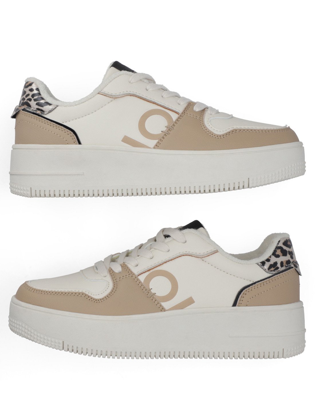 Tenis 52126, BEIGE/ANIMAL PRINT, hi-res