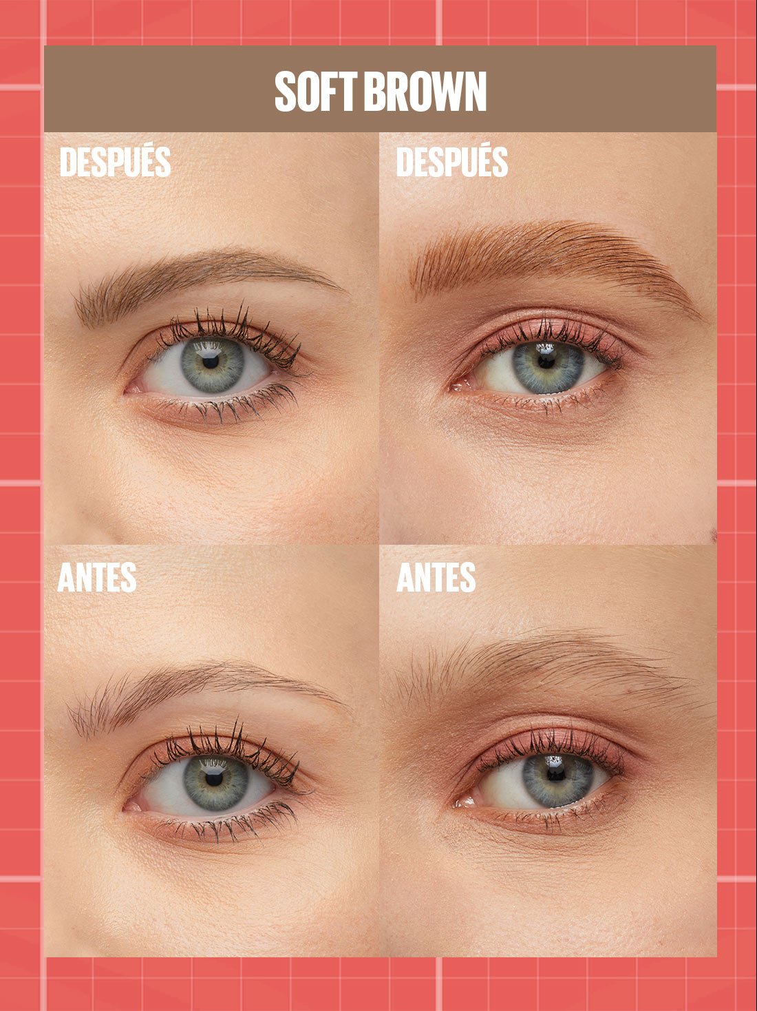 Maybelline plumón y gel de cejas tatto build a brow 21041, SOFT BROWN, hi-res