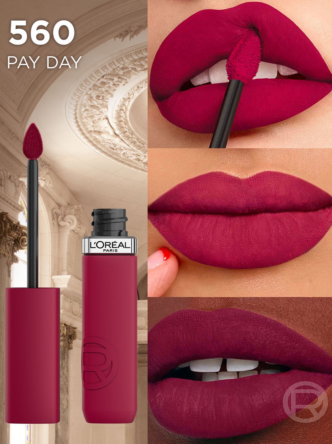 L'Oréal Paris labial infallible matte resistance 20067, PAY DAY, hi-res