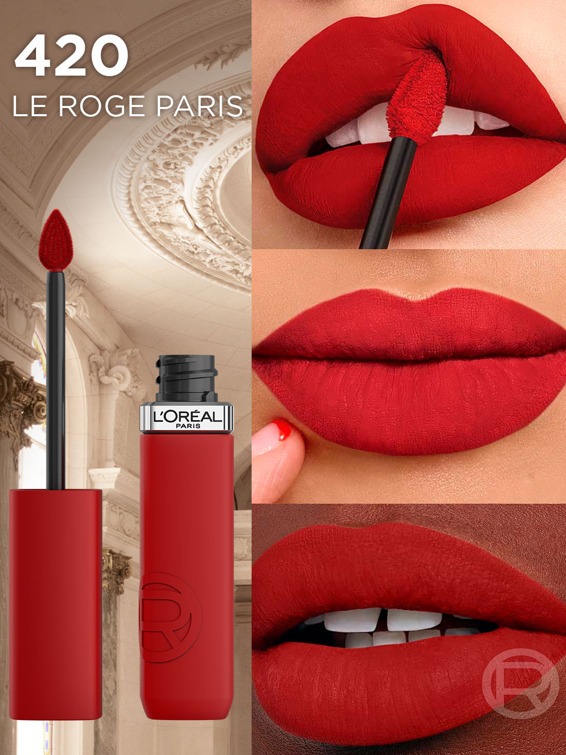 L'Oréal Paris labial infallible matte resistance 20067, LE ROUGE PARIS, hi-res