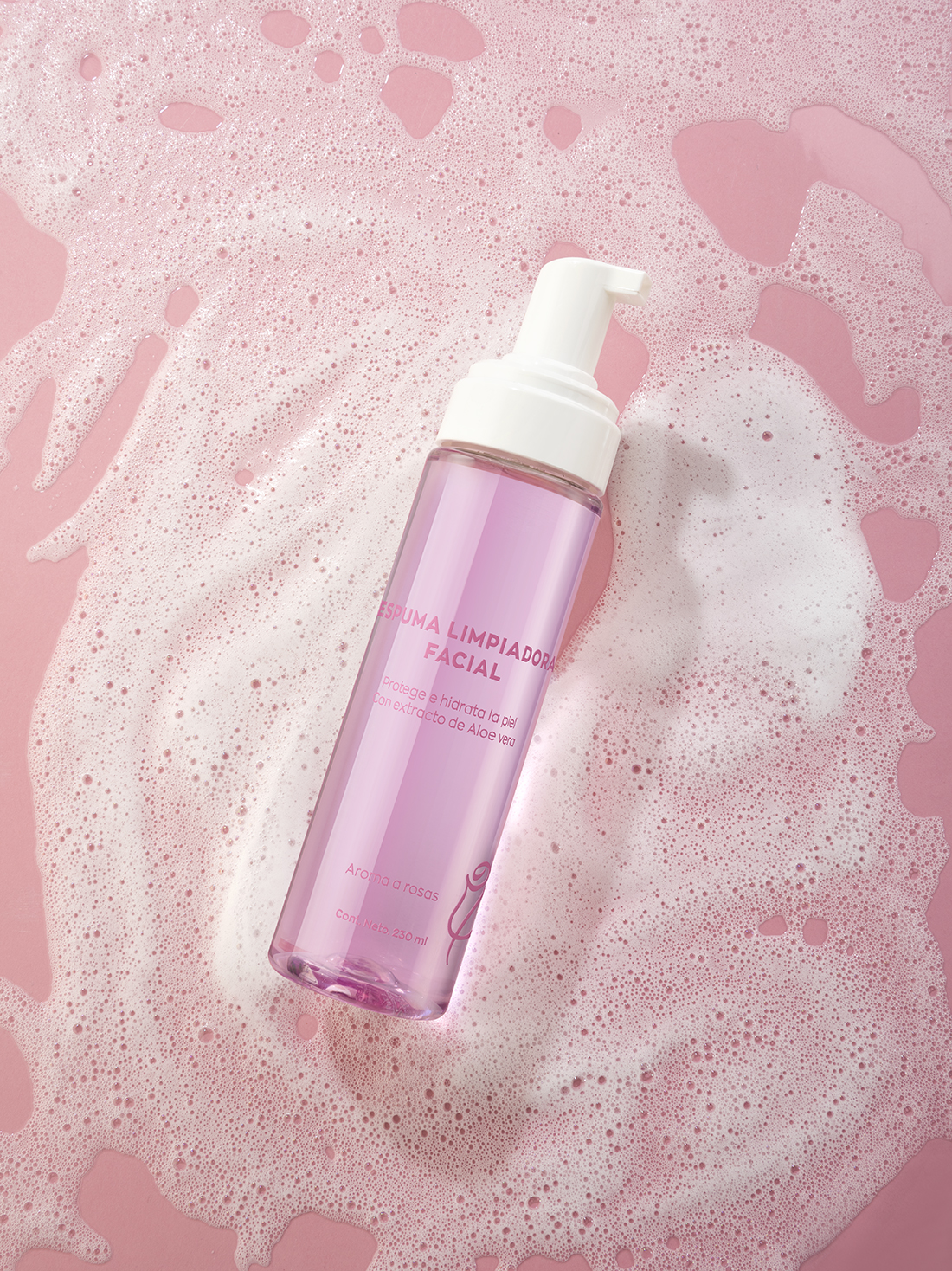 Espuma limpiadora 22045, ROSA, hi-res
