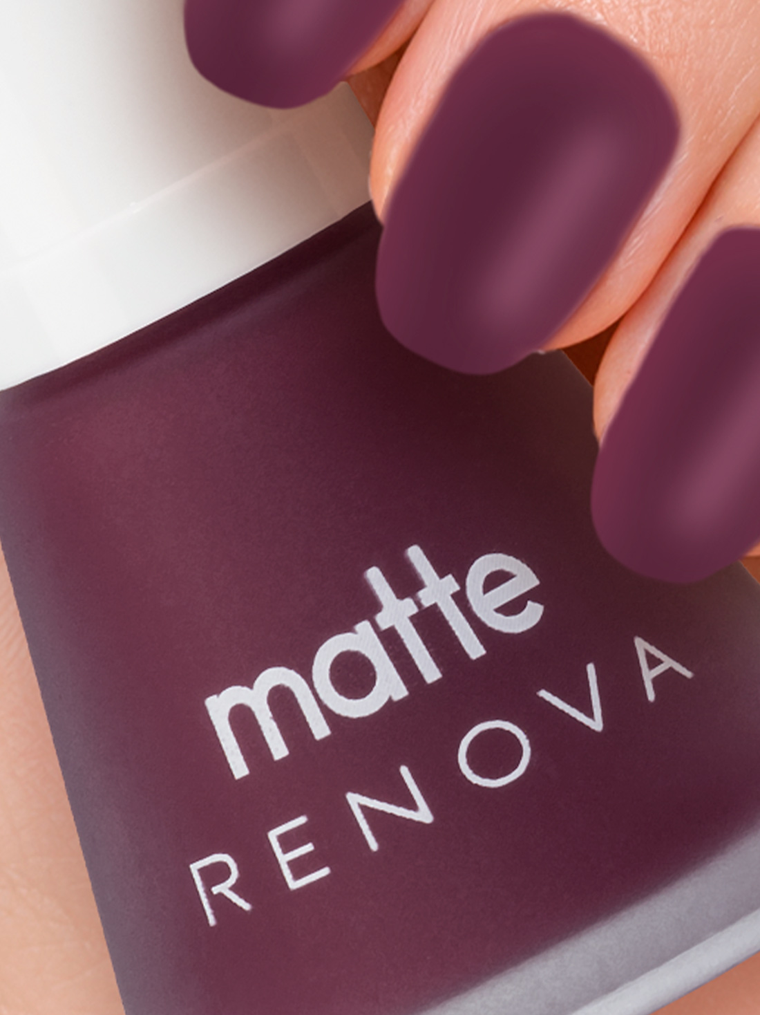 Renova esmalte matte  23018, ROJO QUEMADO, hi-res