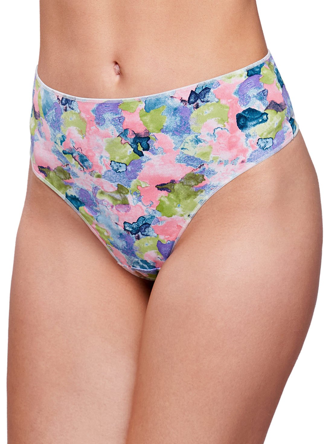 Tanga cintura alta 78105, ACUARELA XXXIX, hi-res