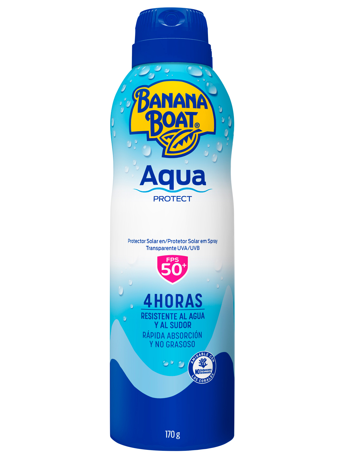 Banana Boat spray aqua protect FPS 50+ 27075, ÚNICO, hi-res
