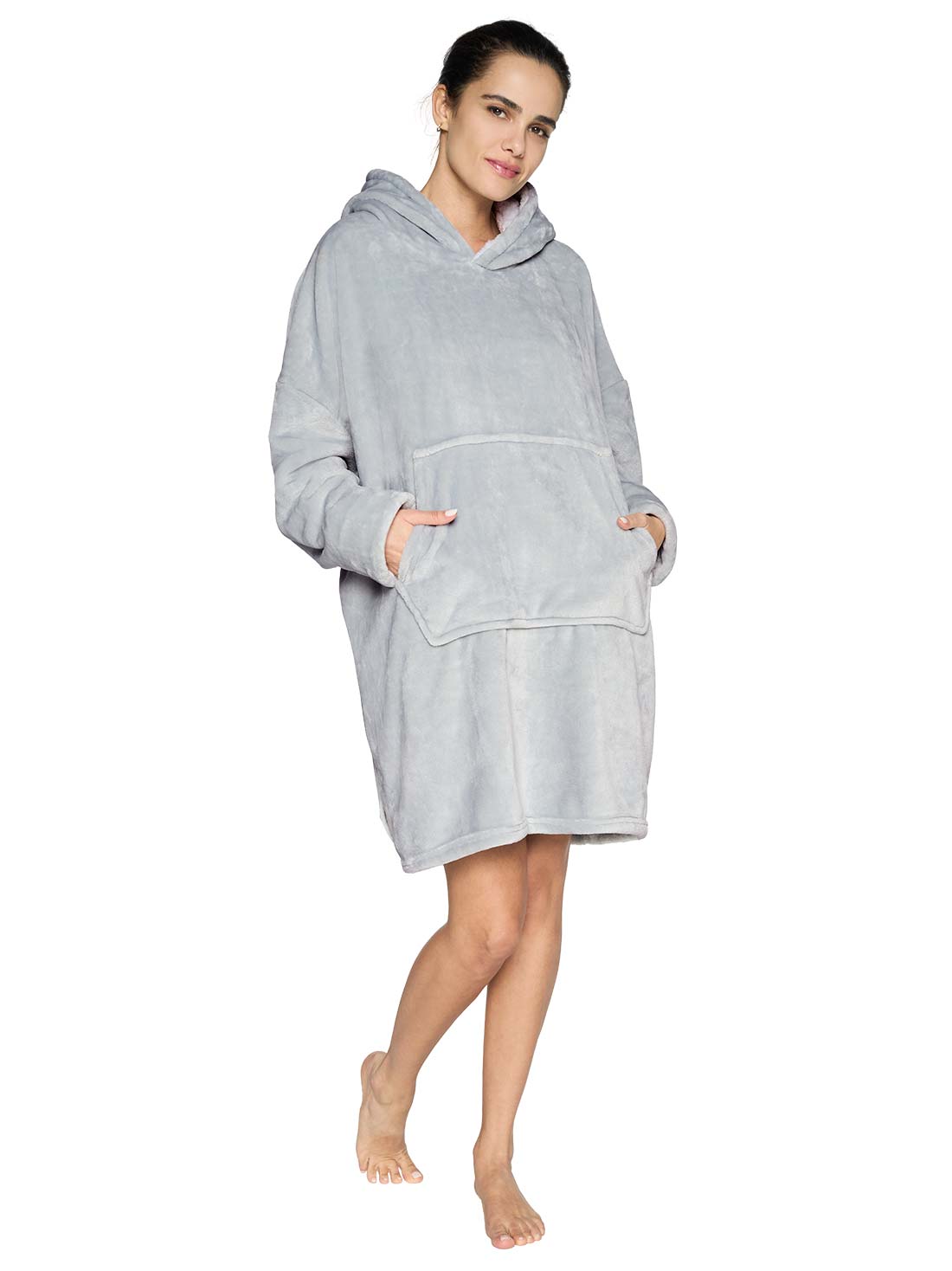 Sudadera de fleece 77190, JASPE GRIS, hi-res