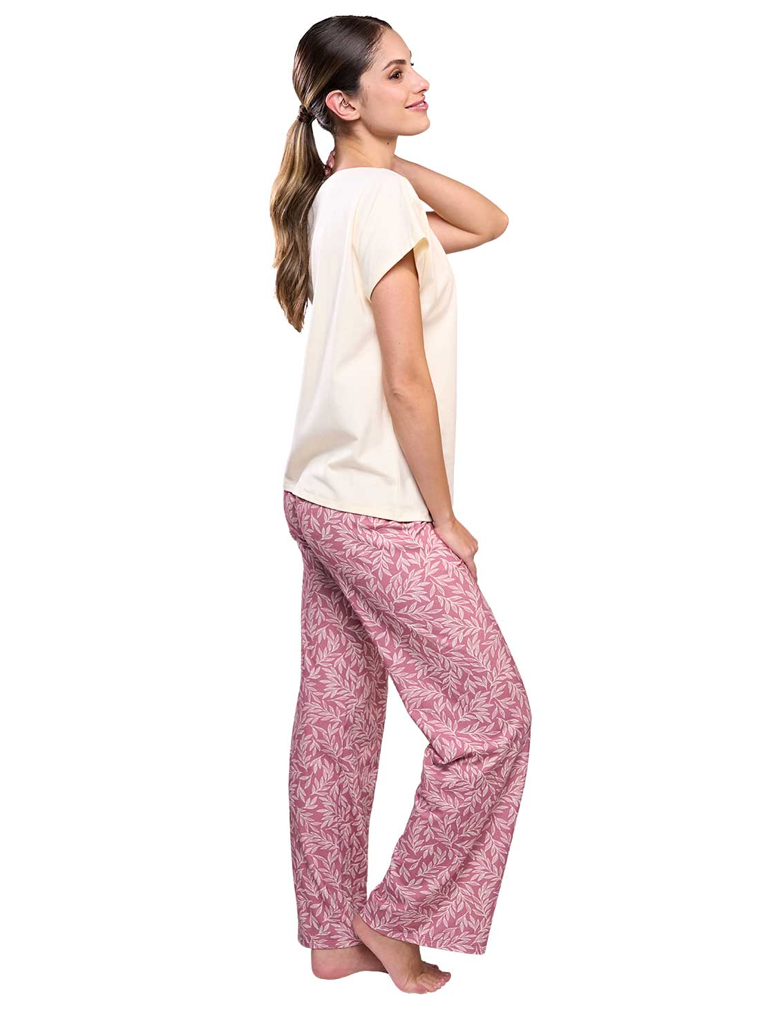 Pijama 77149, HOJAS LIV, hi-res