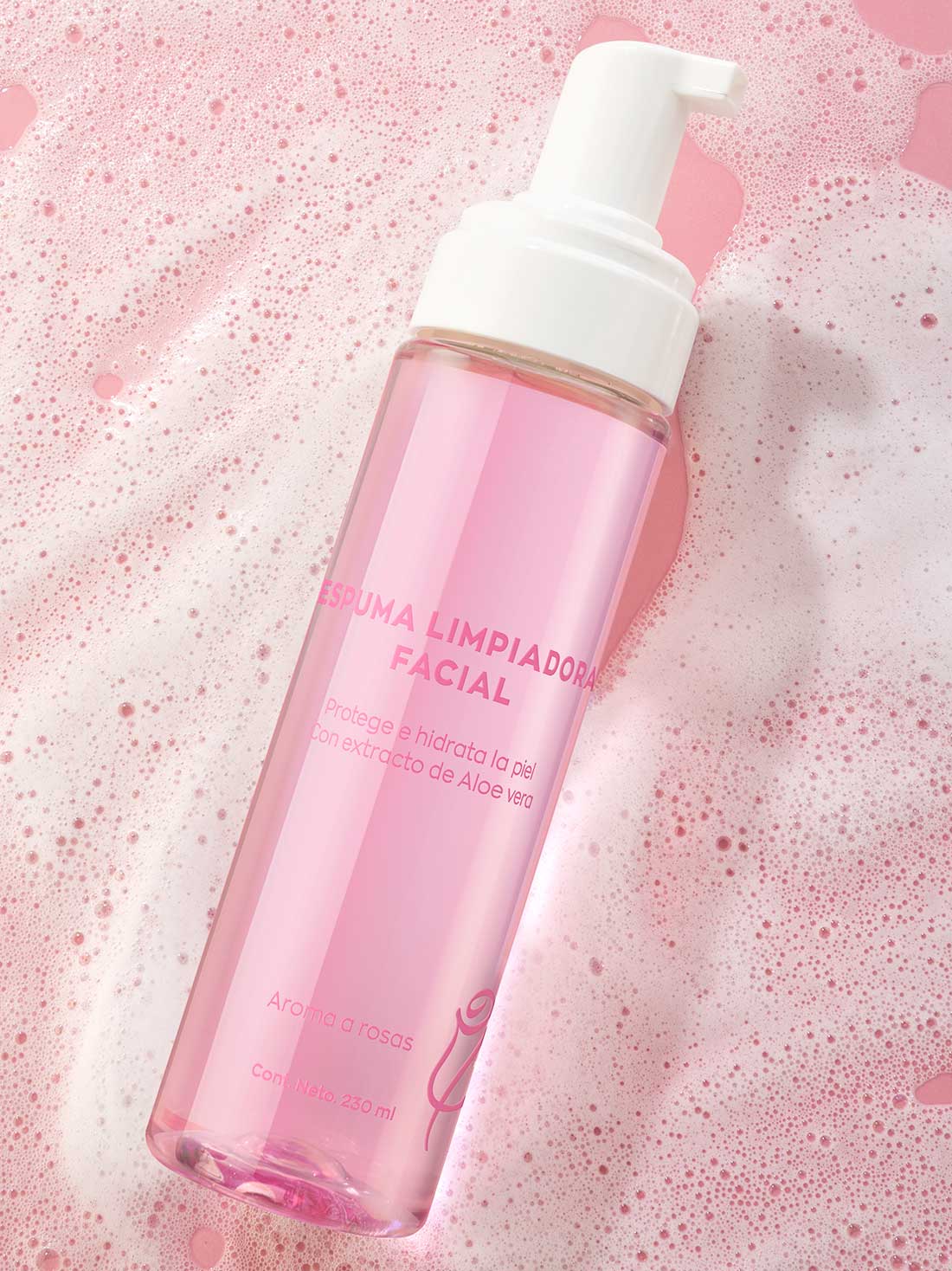 Espuma limpiadora 22045, ROSA, hi-res